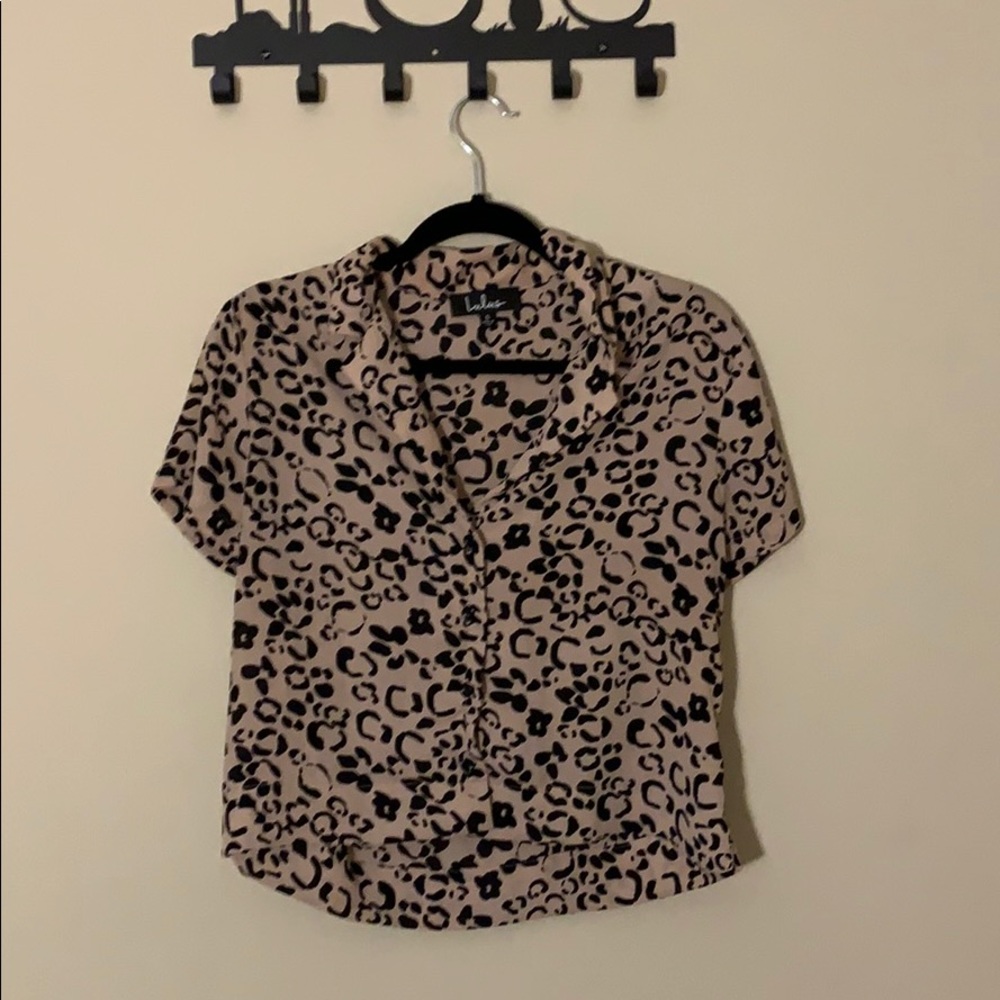 Light purple button up